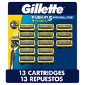 Gillette Fusion 5 Proglide Repuestos para Rasuradora 13 Unidades