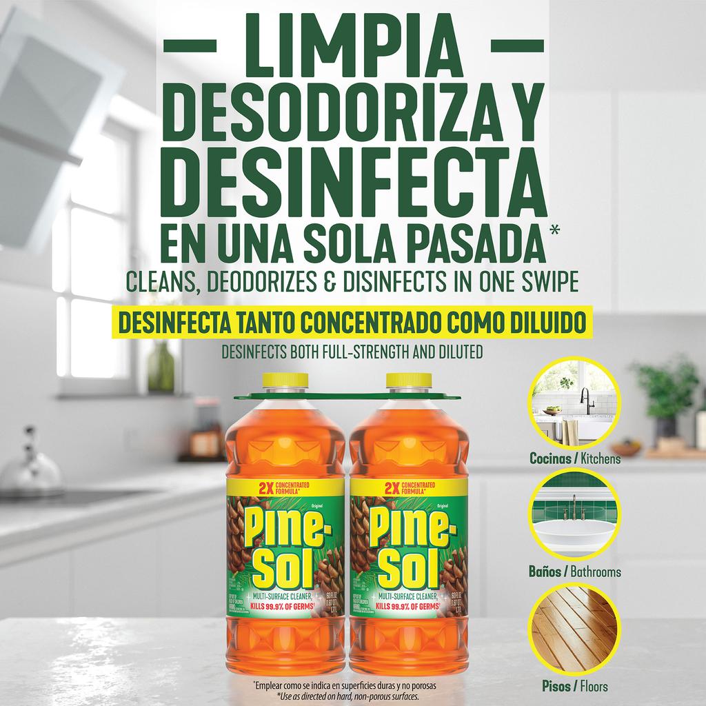 Pine Sol Limpiador Multisuperficies 2 Unidades / 1.77 L / 60 oz