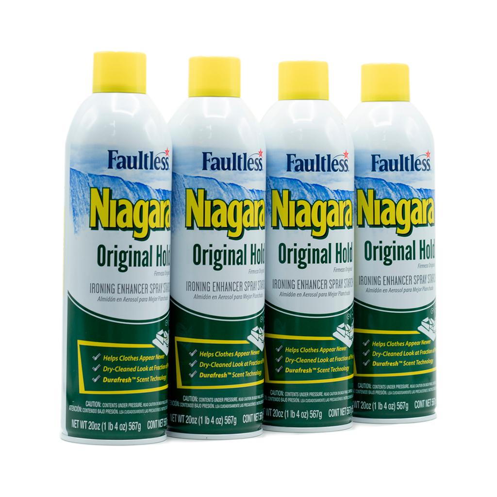 Niagara Almidón en Aerosol 4 Unidades / 567 g / 20 oz