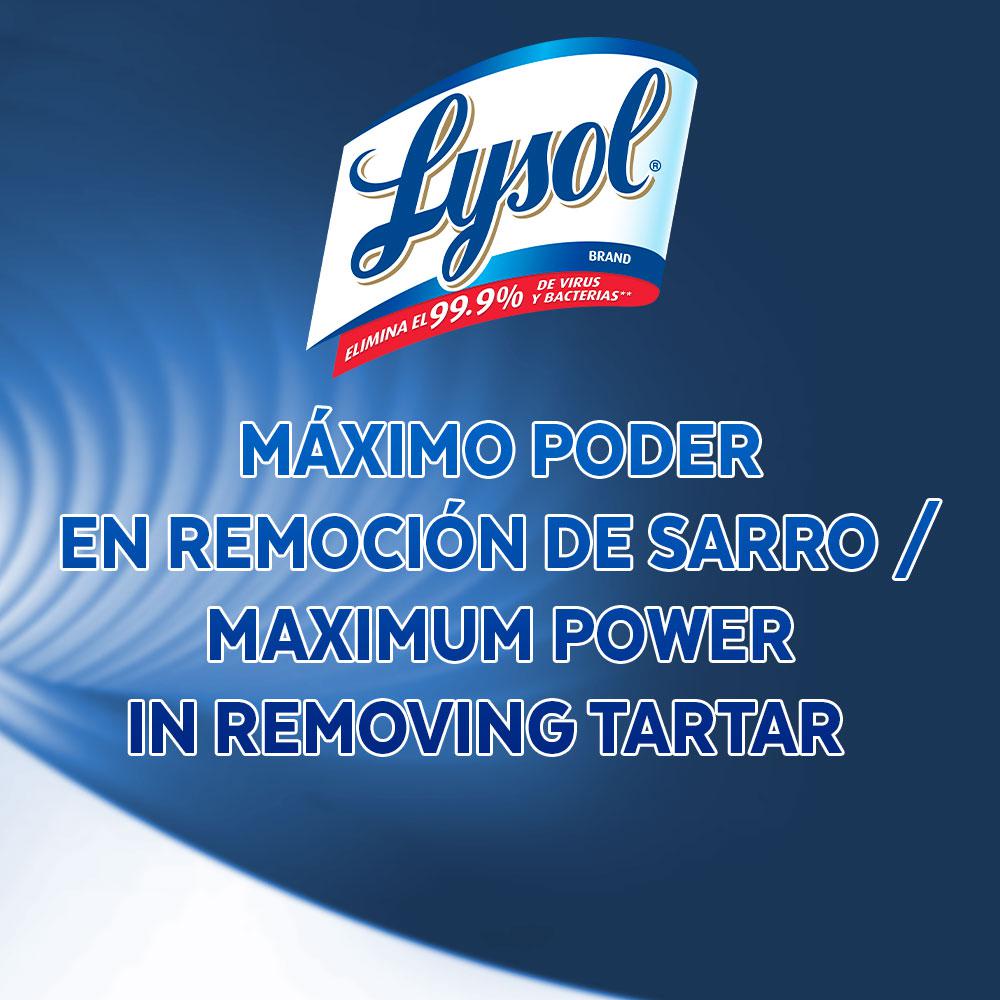 Lysol Desinfectante para Inodoros 4 Unidades / 946 mL / 32 oz