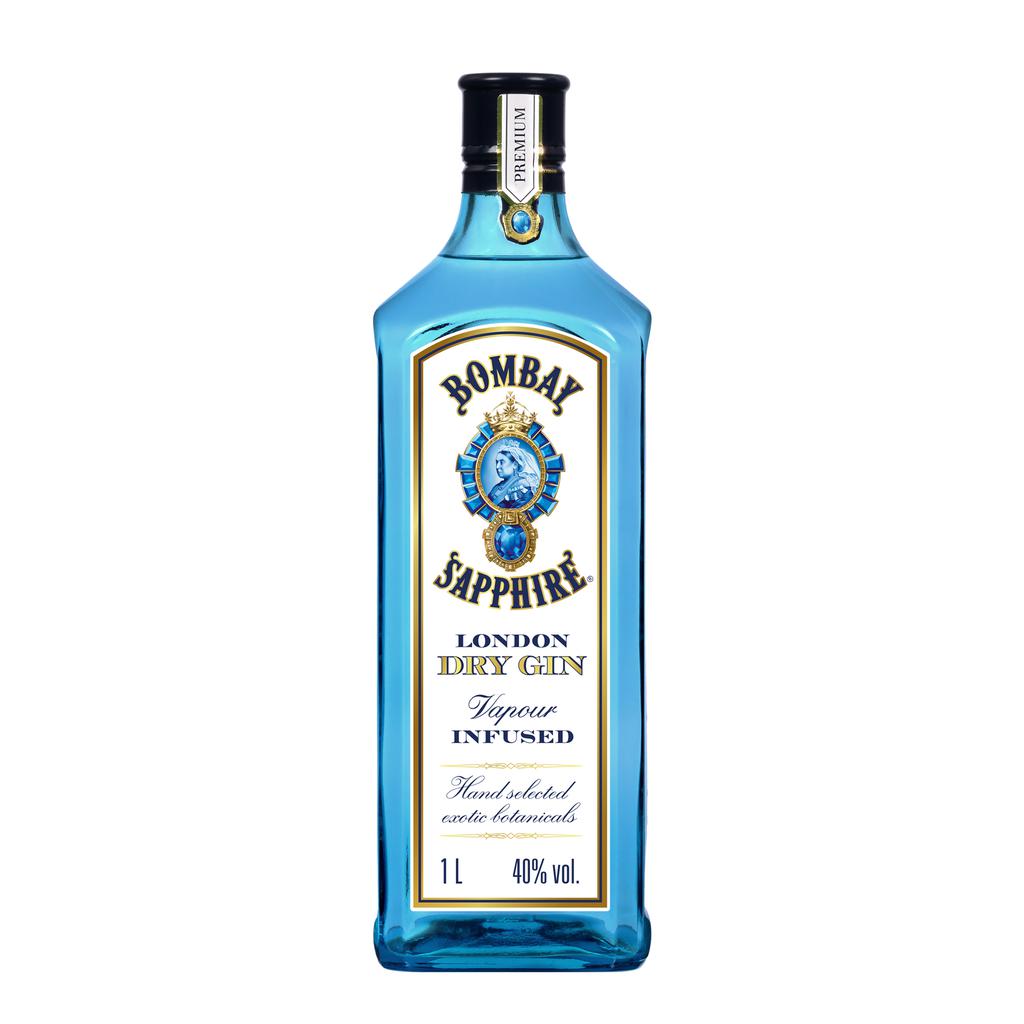 Bombay Sapphire Ginebra London Dry 1 L