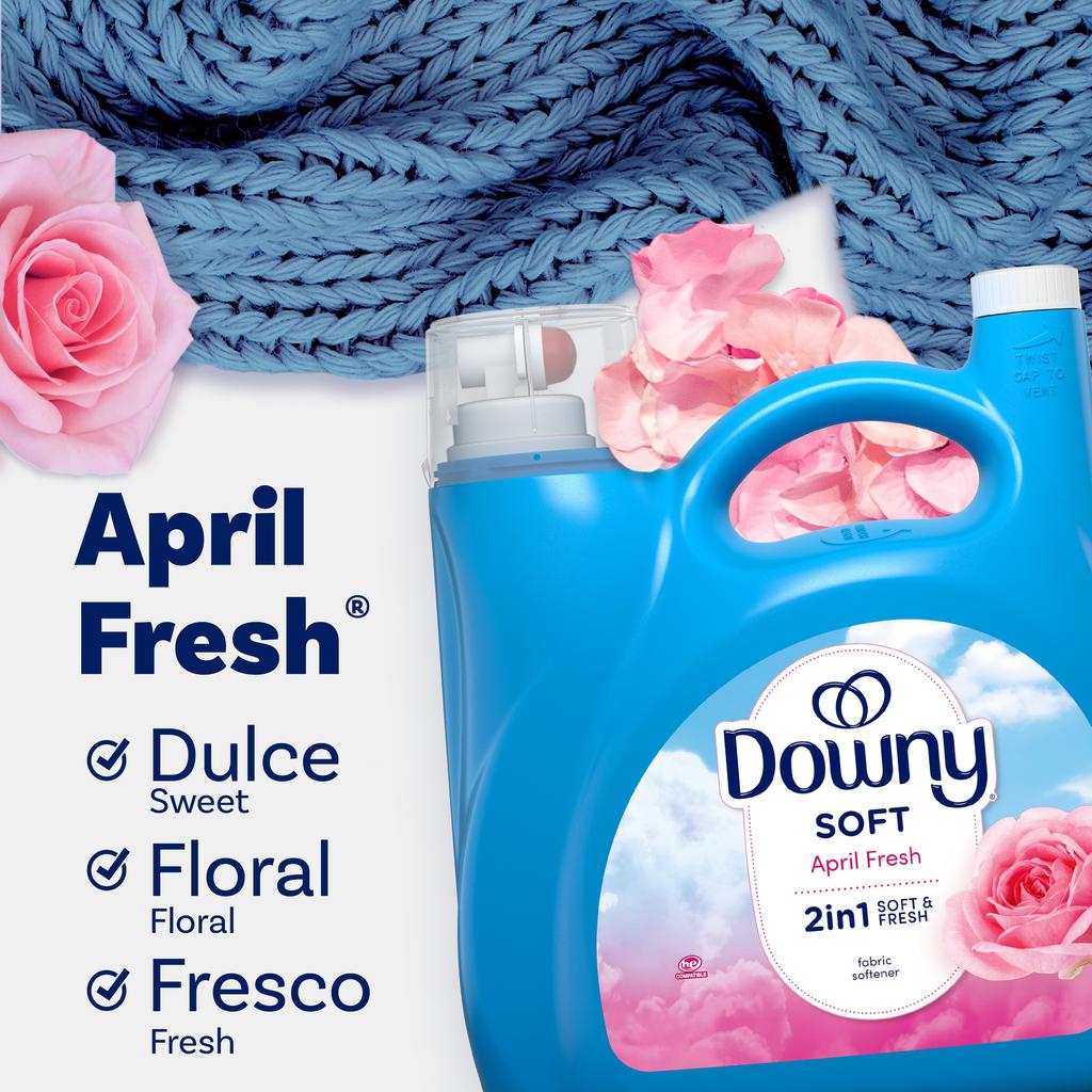 Downy Suavizante April Fresh Líquido 4.4 L / 150 oz