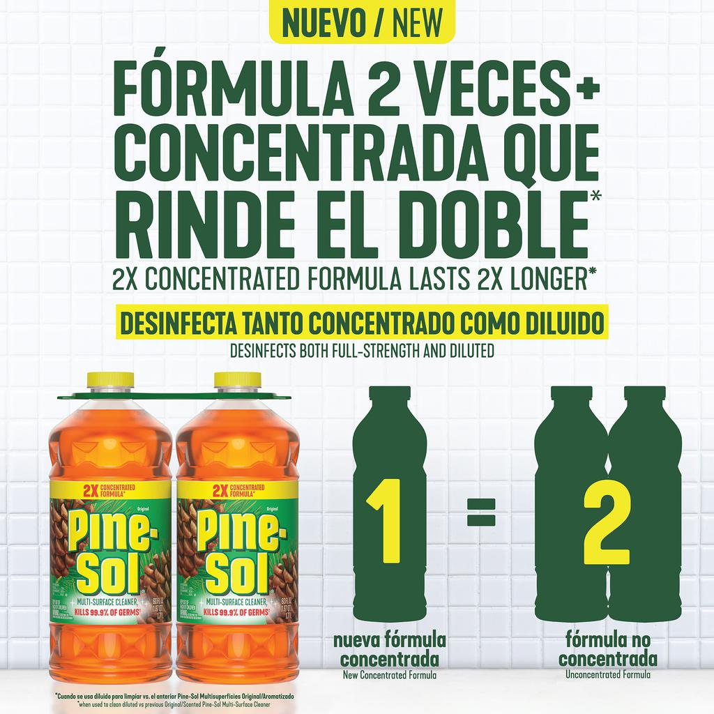 Pine Sol Limpiador Multisuperficies 2 Unidades / 1.77 L / 60 oz