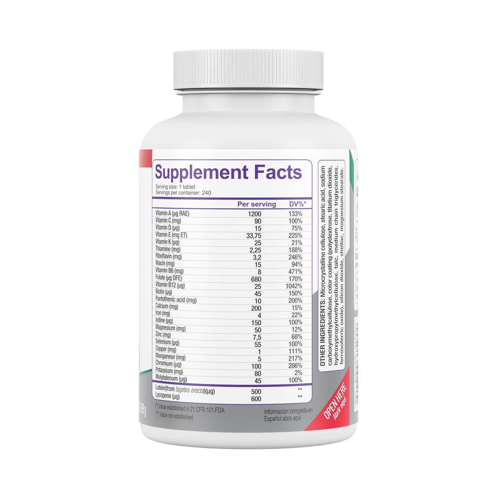 Member's Selection Suplemento Dietario Multivitamínico Adult Daily 50 + 499 g / 17.6 oz