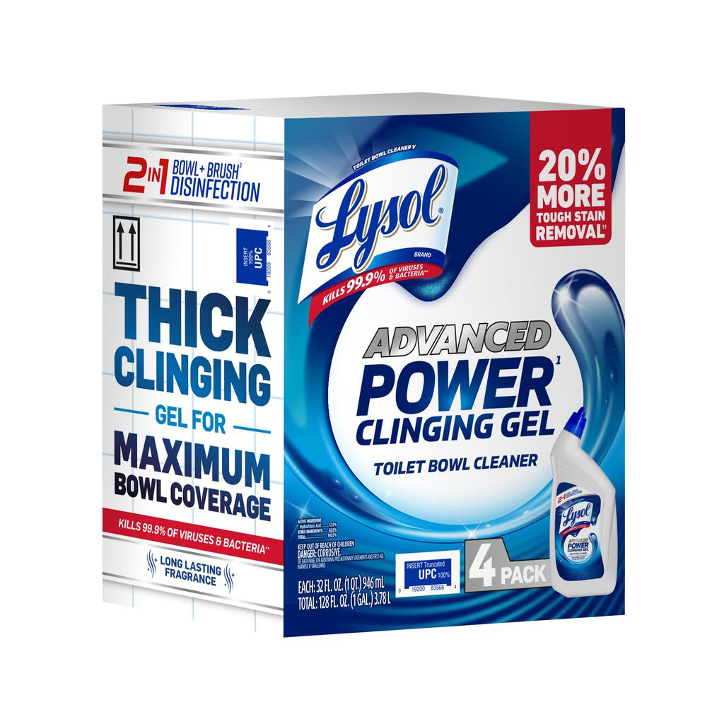 Lysol Desinfectante para Inodoros 4 Unidades / 946 mL / 32 oz