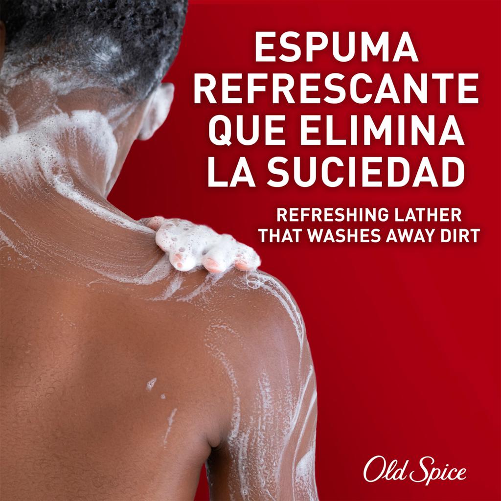 Old Spice Gel de Baño Corporal Swagger para Hombre 2 Unidades / 987 mL / 33.4 oz