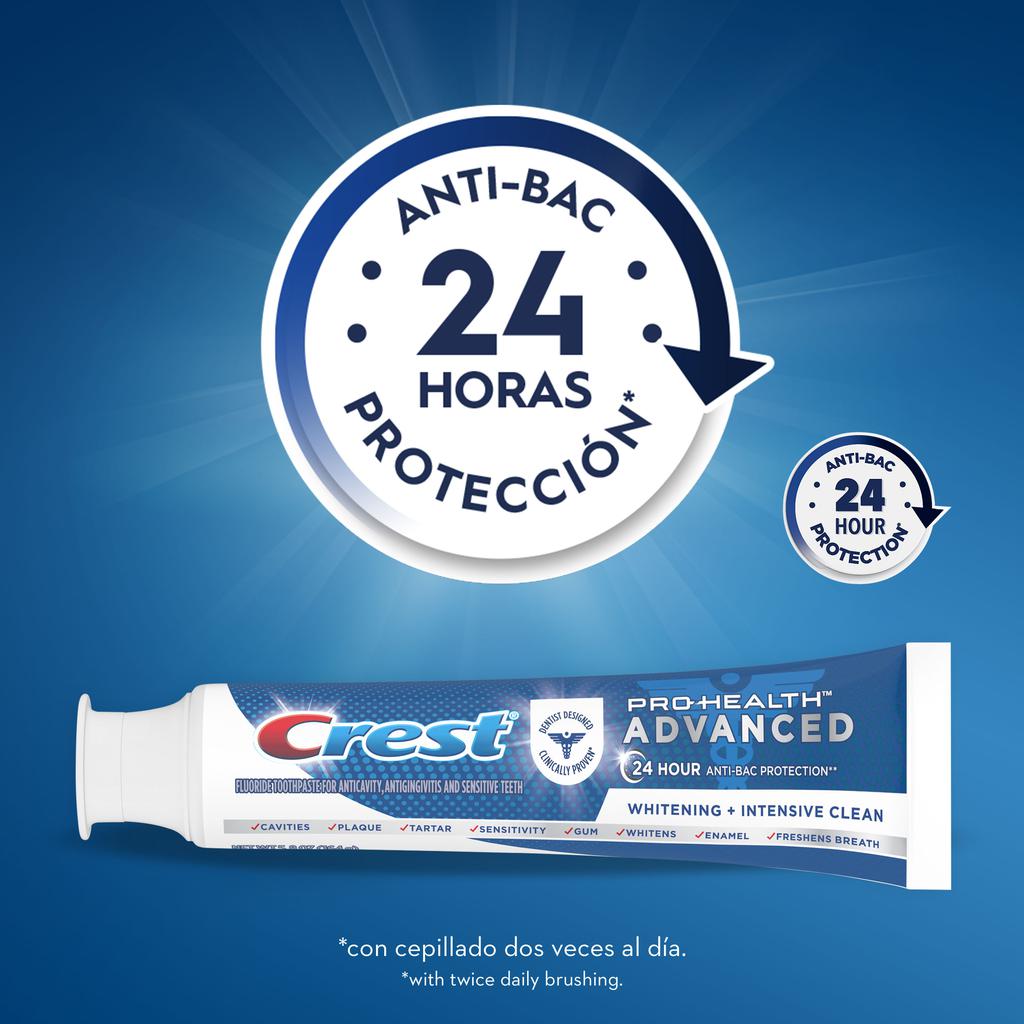 Crest Pro Health Advanced Pasta Dental para Dientes Sensibles 5 Unidades / 164 g / 5.8 oz