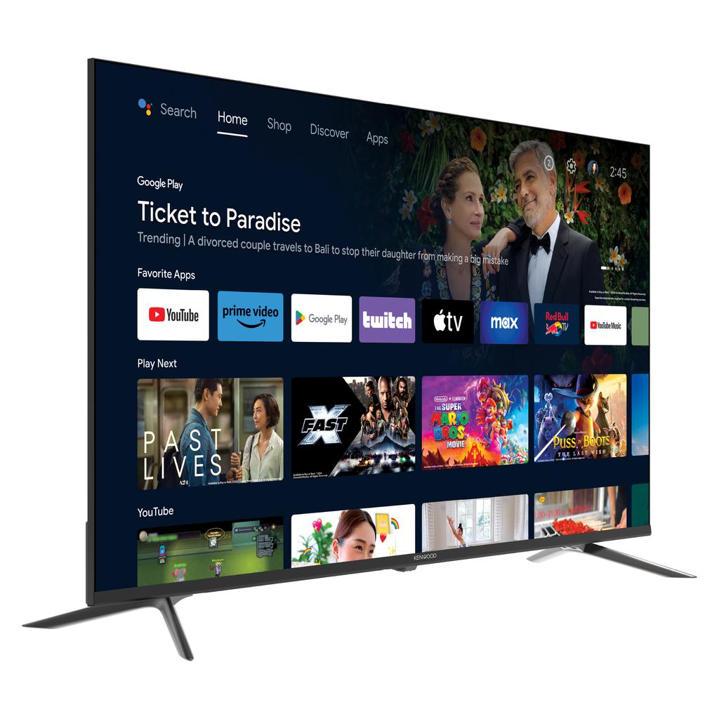Kenwood 127 cm / 50” Pulgadas Smart Android 4K UHD TV LTK-K50B54A