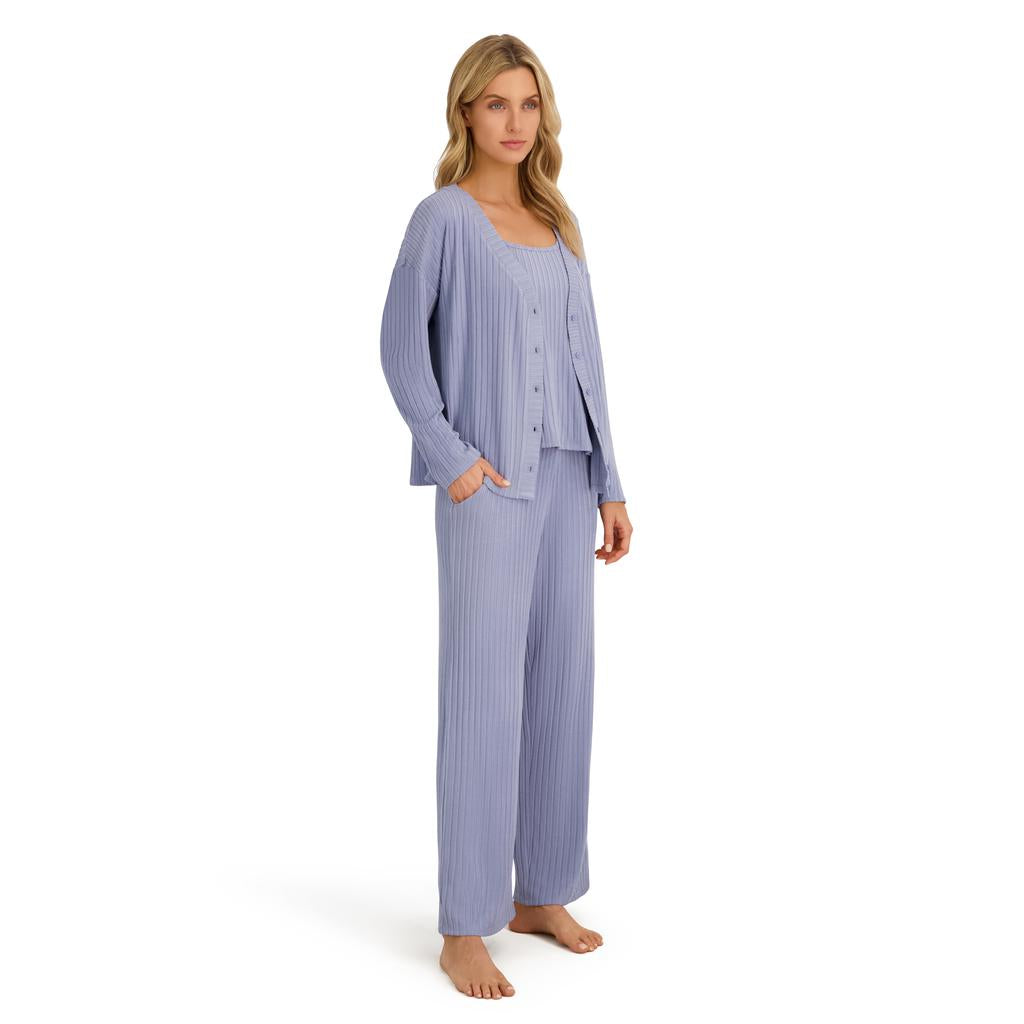 Lucky Brand Conjunto de Pijama para Mujer 3 Piezas