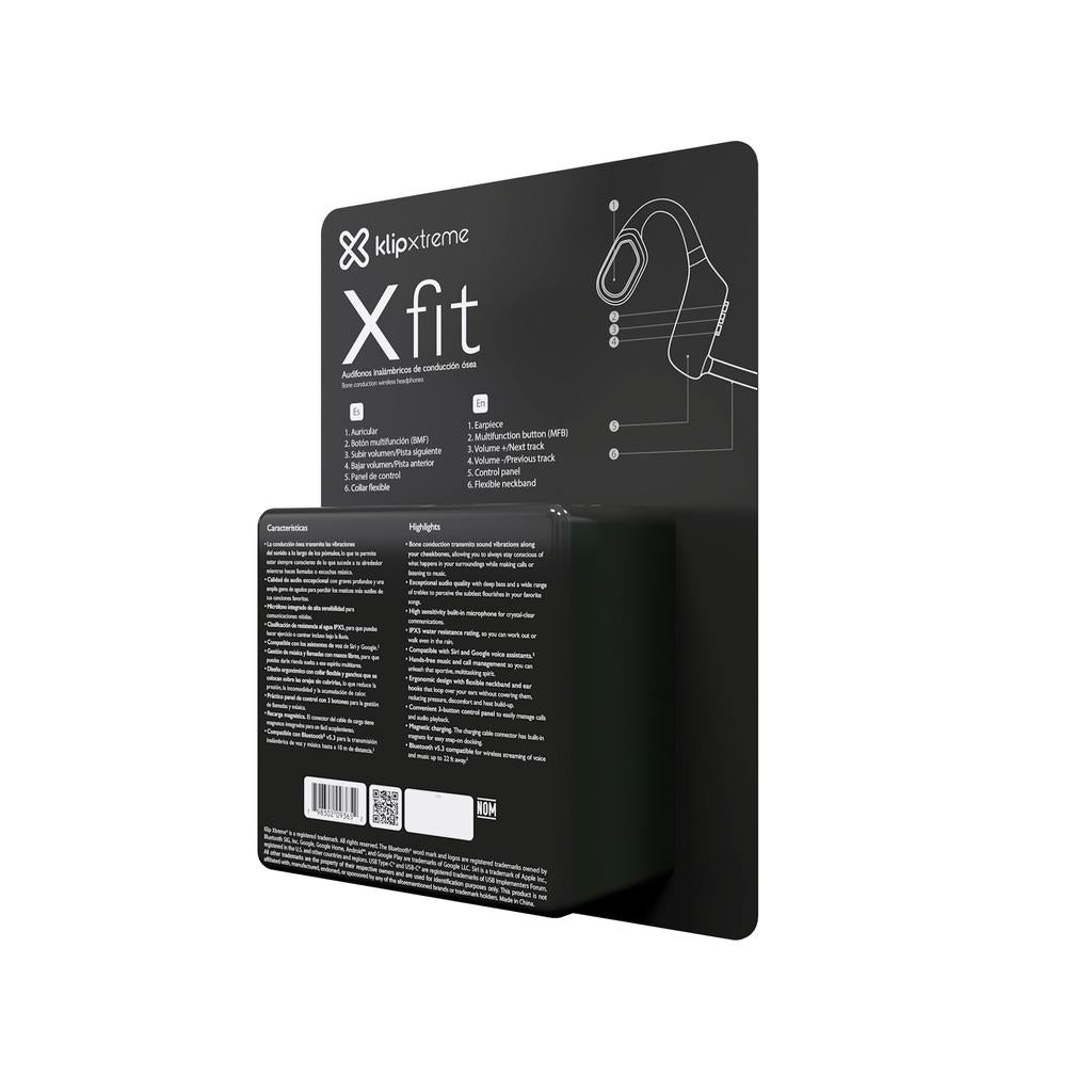 Klip Xtreme Audífonos Tipo Banda para el Cuello