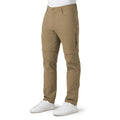 Free Country Pantalón Convertible Color Caqui para Hombre