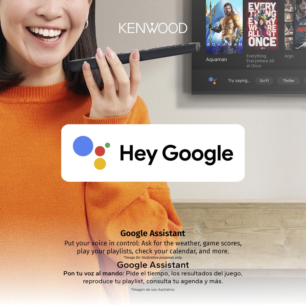 Kenwood 127 cm / 50” Pulgadas Smart Android 4K UHD TV LTK-K50B54A