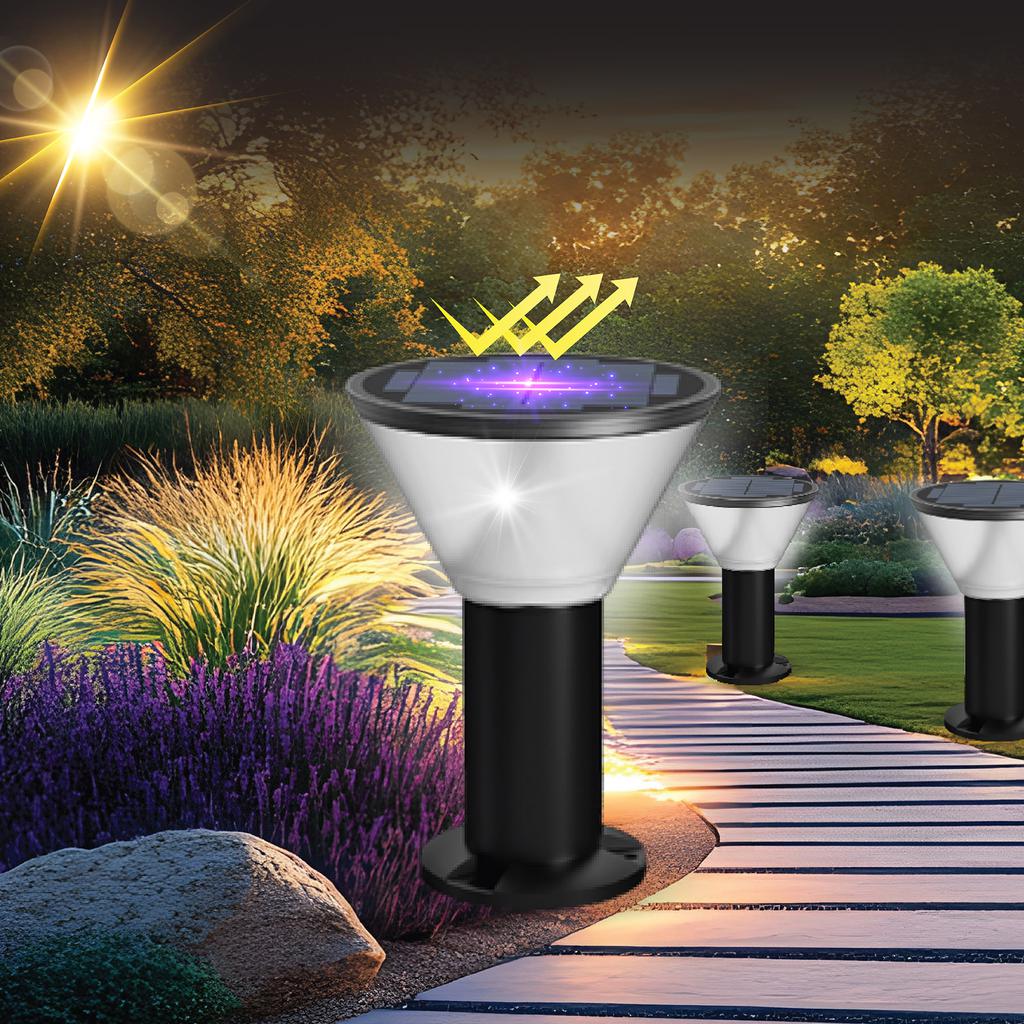 Bell + Howell Luces LED Tipo Bolardo para Caminos 2 Unidades