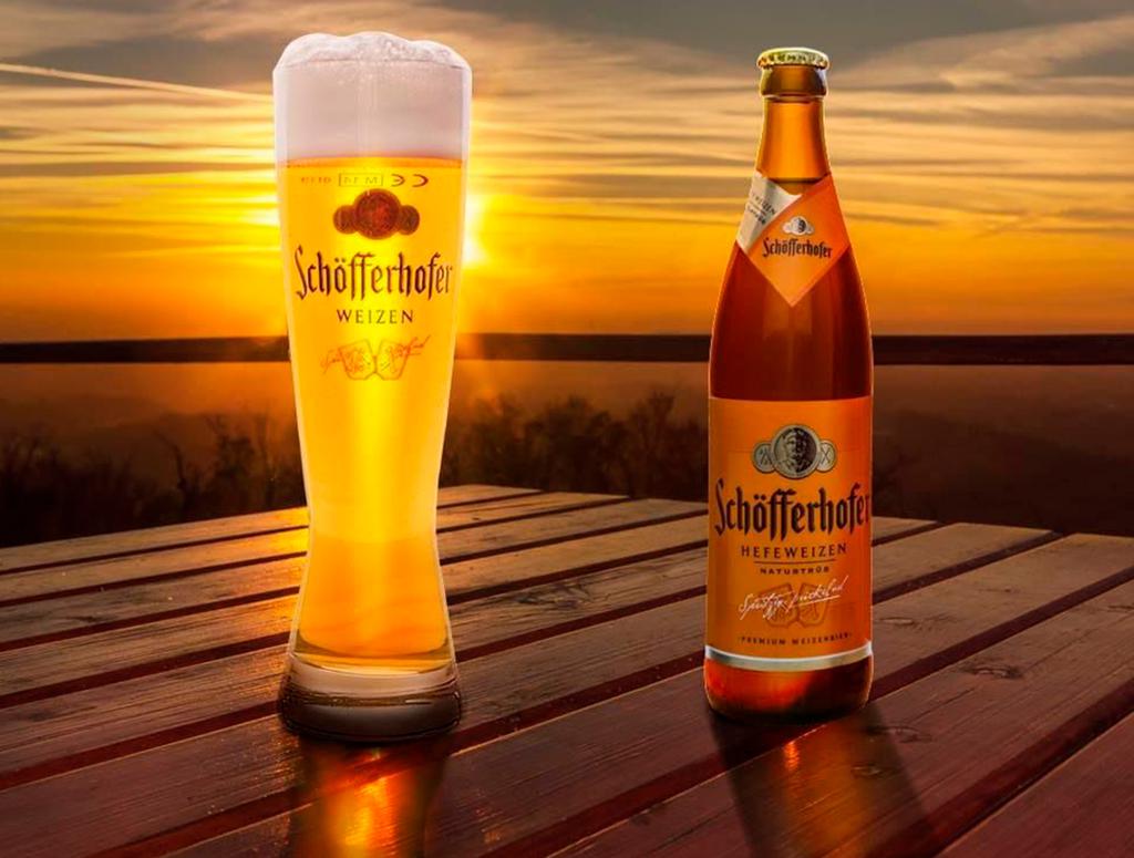 Schofferhofer Cerveza Hefeweizen Importada 5 Unidades / 500 mL + Copa