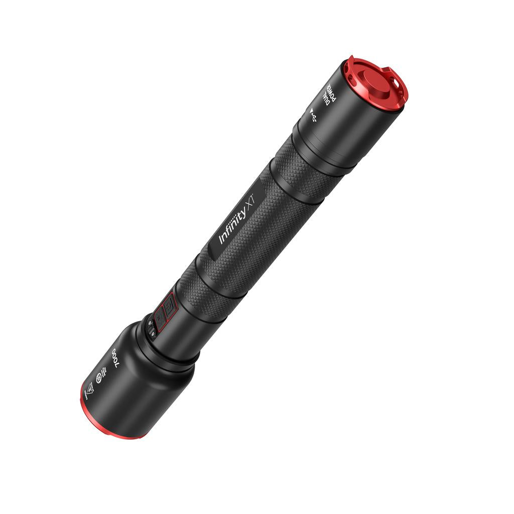 InfinityX1 Linterna de Doble Potencia con 3 Modos de Uso
