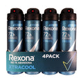 Rexona Men Desodorante Spray Active Dry 4 Unidades / 150 mL / 5 oz