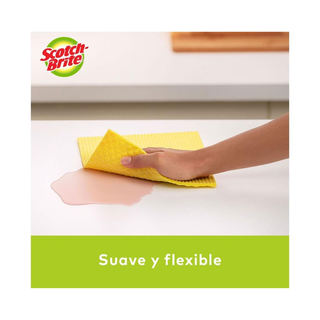 Scotch-Brite Paño Absorbente 10 Unidades