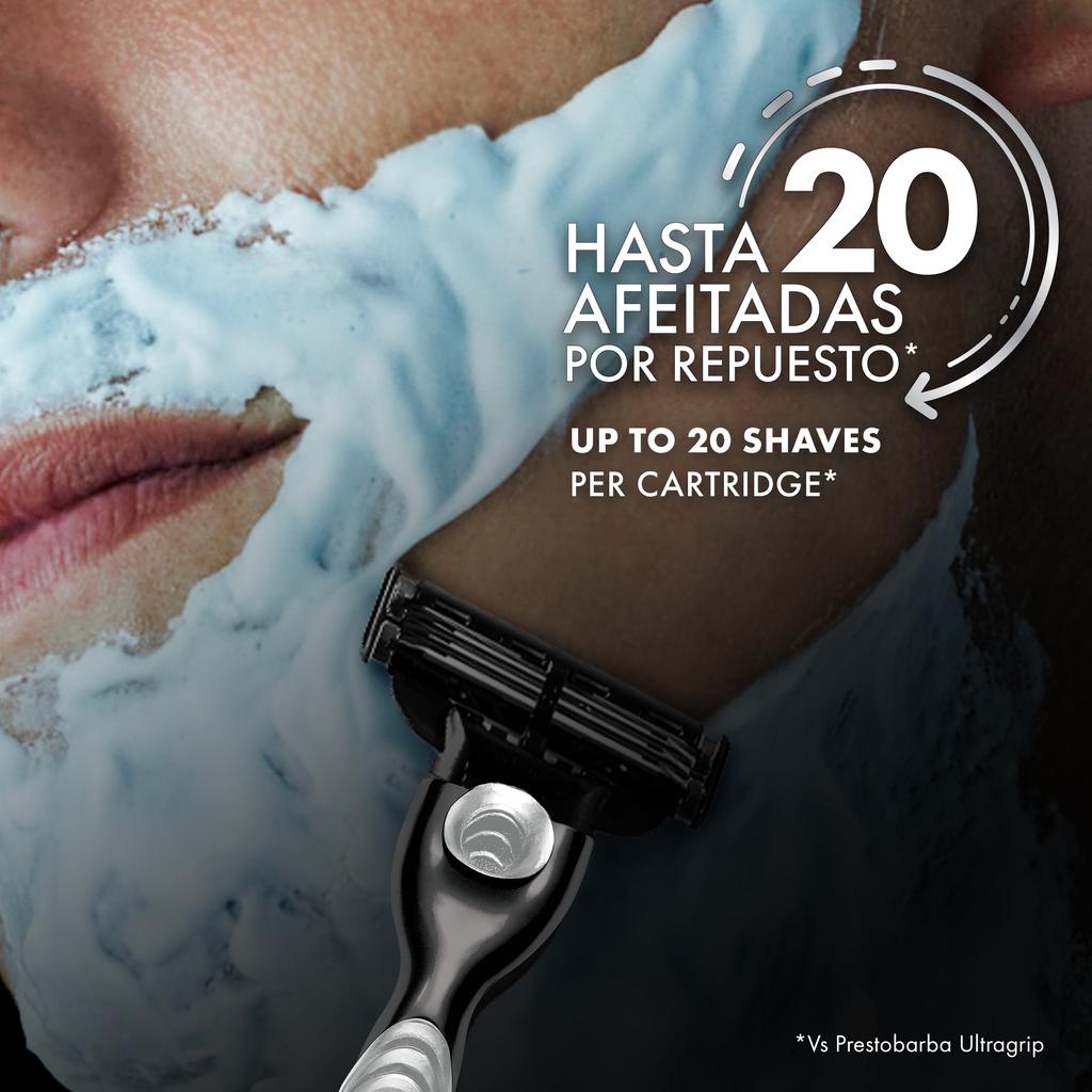 Gillette Mach3 Repuestos de Rasuradora de 3 Hojas 16 Unidades
