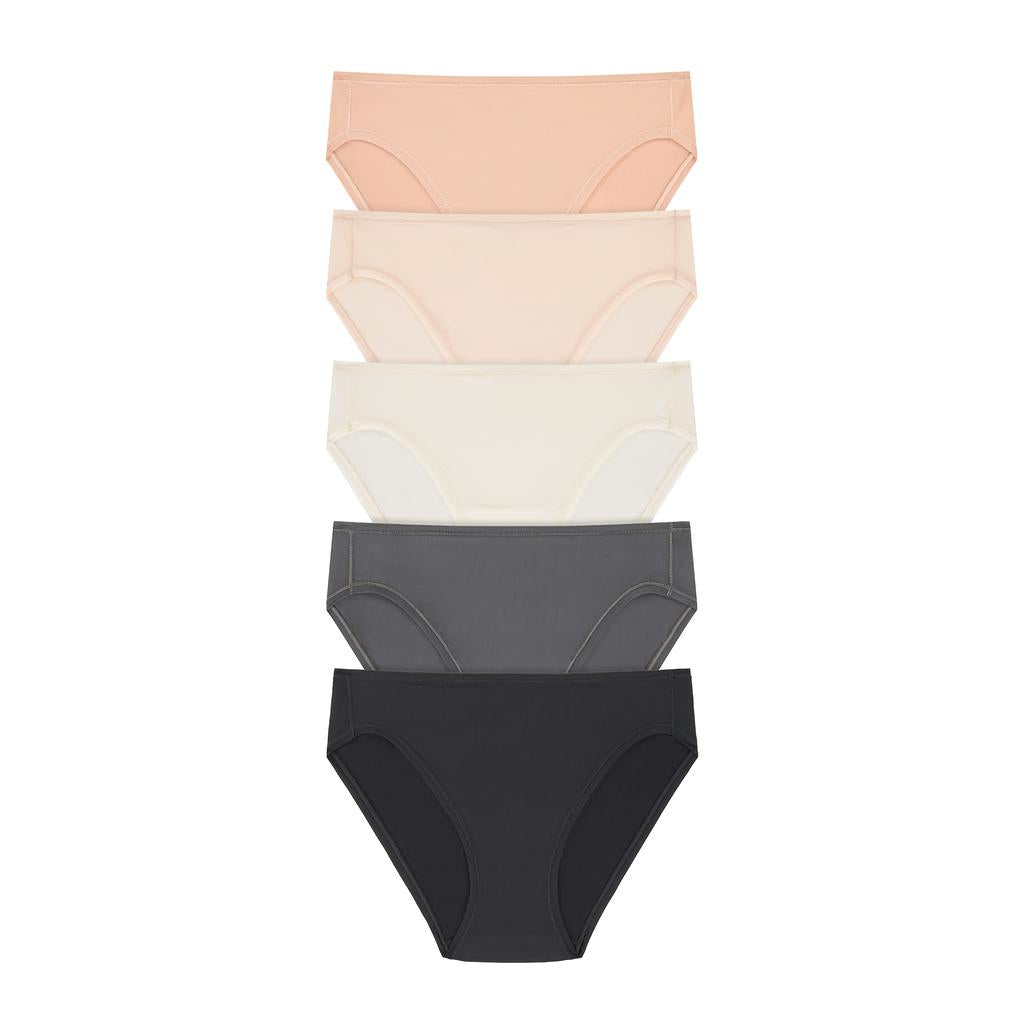 Room Service Set de Pantis Tipo Bikini para Mujer 5 Unidades
