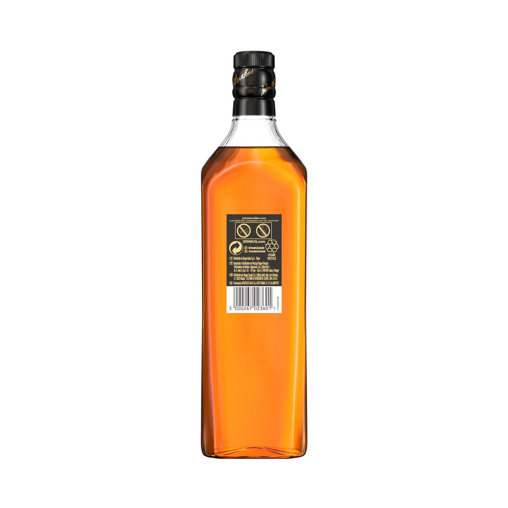Johnnie Walker Etiqueta Negra 12 Años Botella de Whisky Escocés 1 L