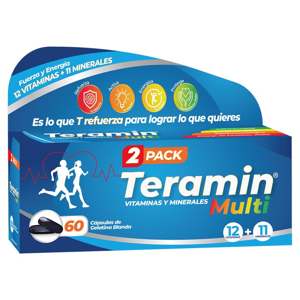Teramin Multi Vitaminas y Minerales 60 Unidades