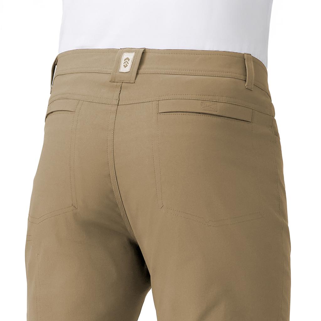 Free Country Pantalón Convertible Color Caqui para Hombre