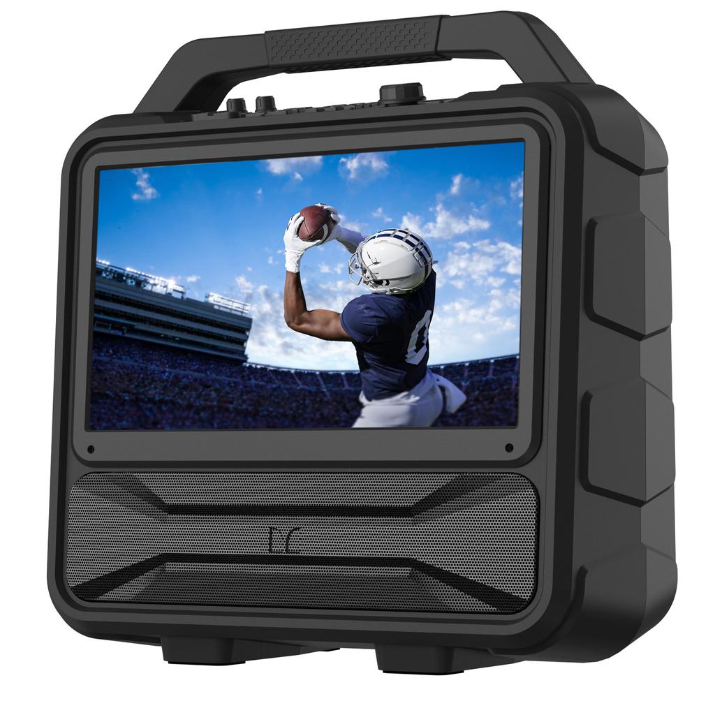 Monster Altavoz Bluetooth Portátil con Pantalla LCD Integrada 39.62 cm / 15.6" Pulgadas MNVISION156-C