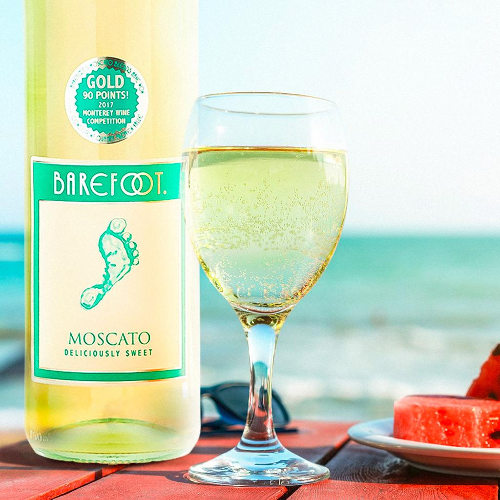Barefoot Vino Blanco Moscato 750 ml