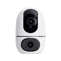 Virtavo Cámara de Seguridad para Interiores de Doble Lente HD con Visión Nocturna