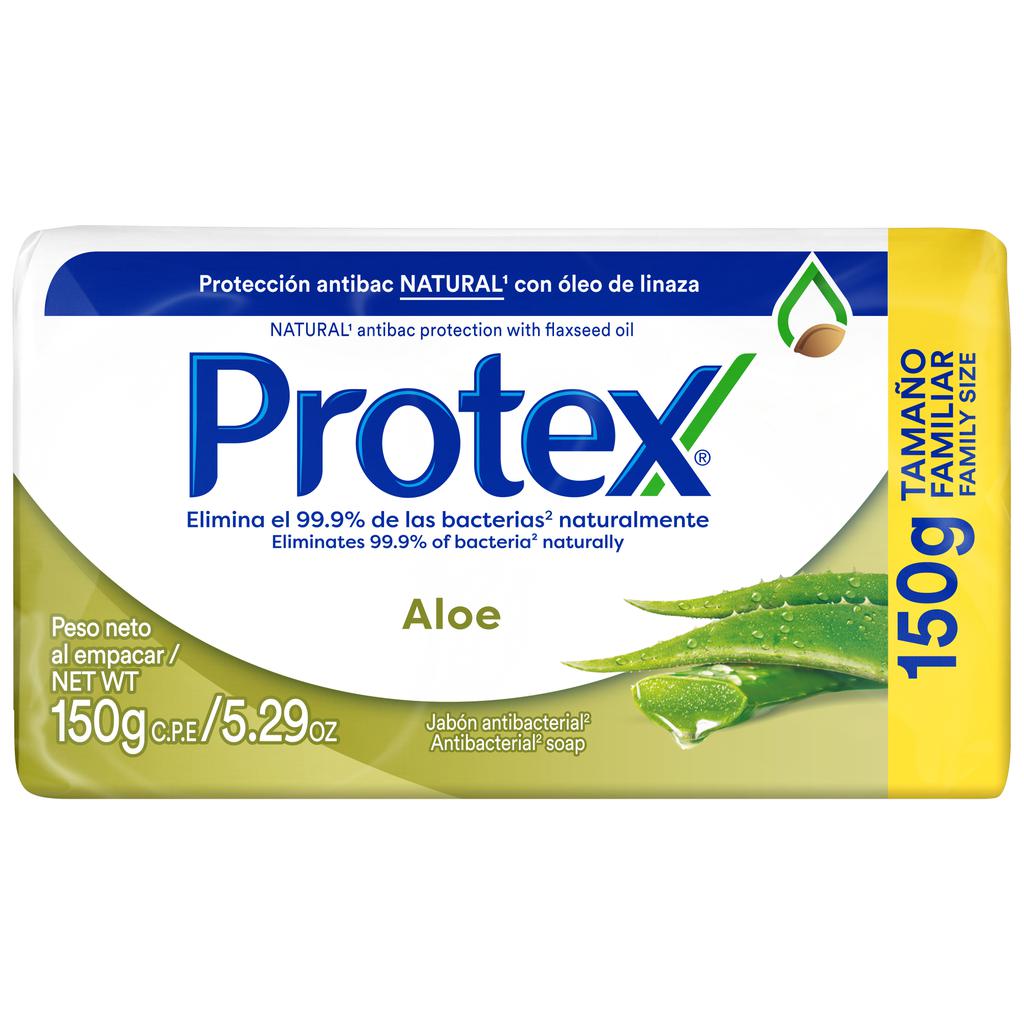 Protex Jabón de Tocador Presentación Surtida Aloe y Carbón Detox 12 Unidades