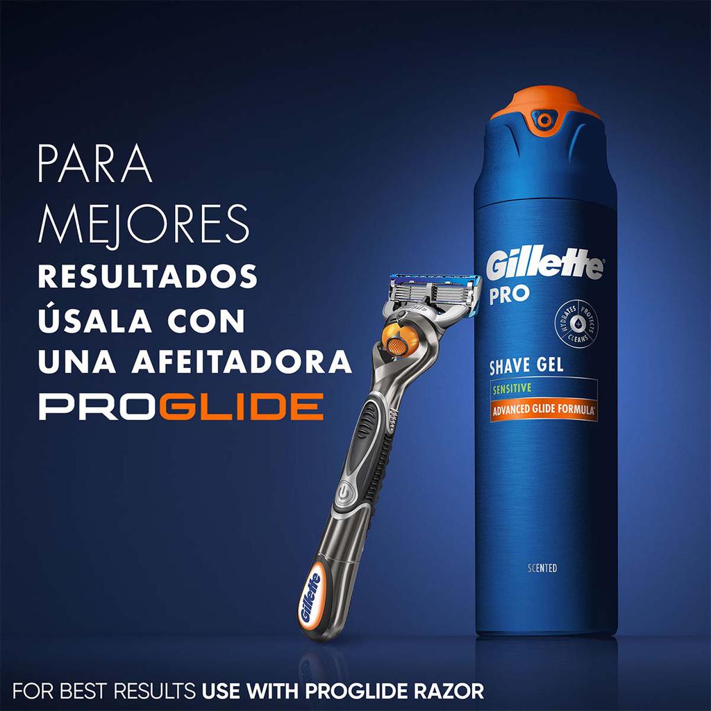 Gillette Pro Gel Hidratante de Afeitar 2 Unidades / 198 g / 7 oz