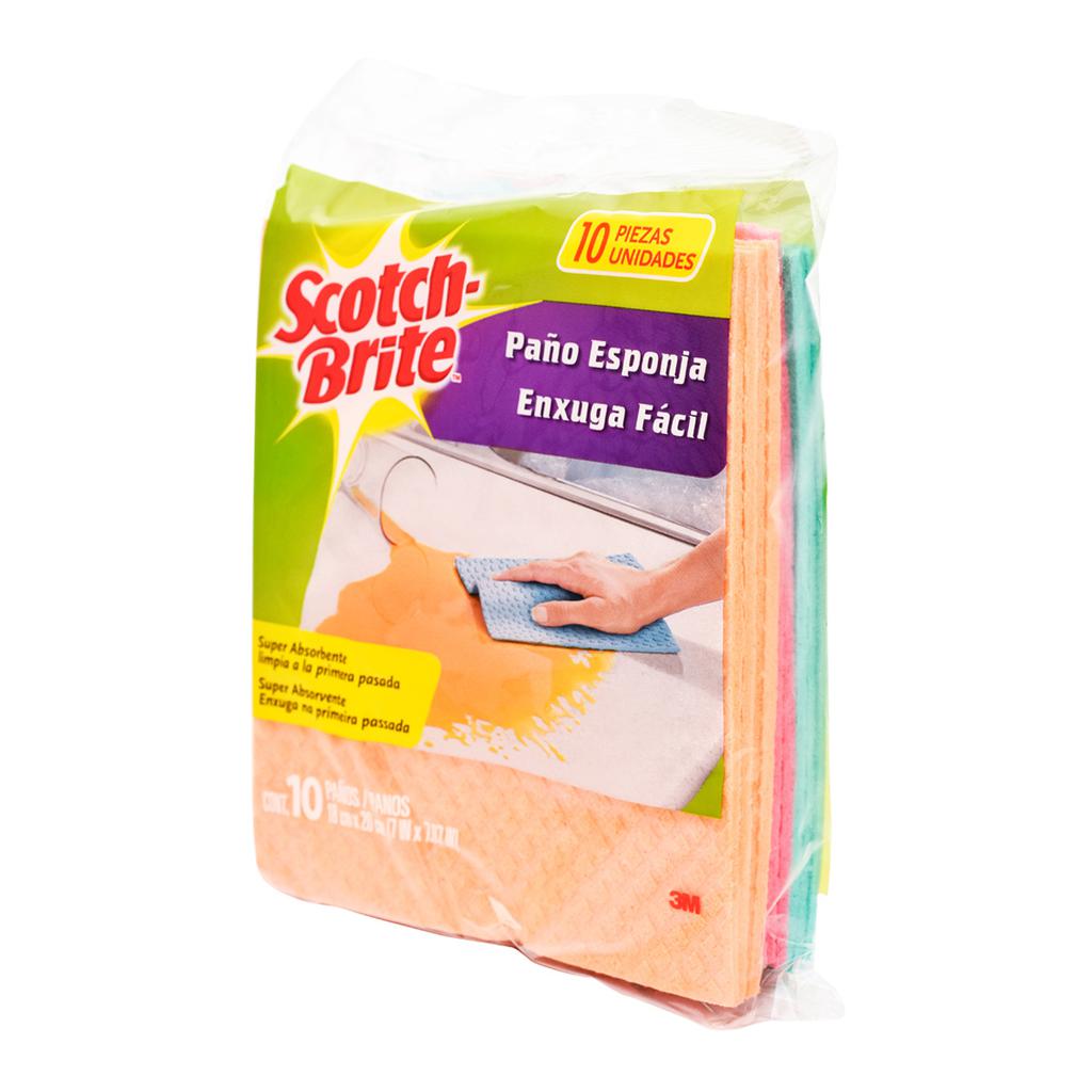 Scotch-Brite Paño Absorbente 10 Unidades