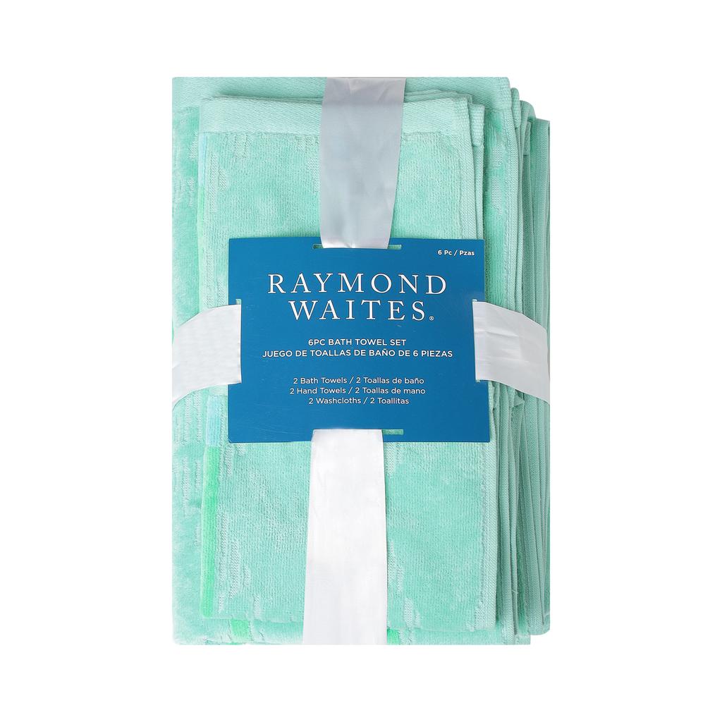 Raymond Waites Set de Toallas de Baño 6 Piezas