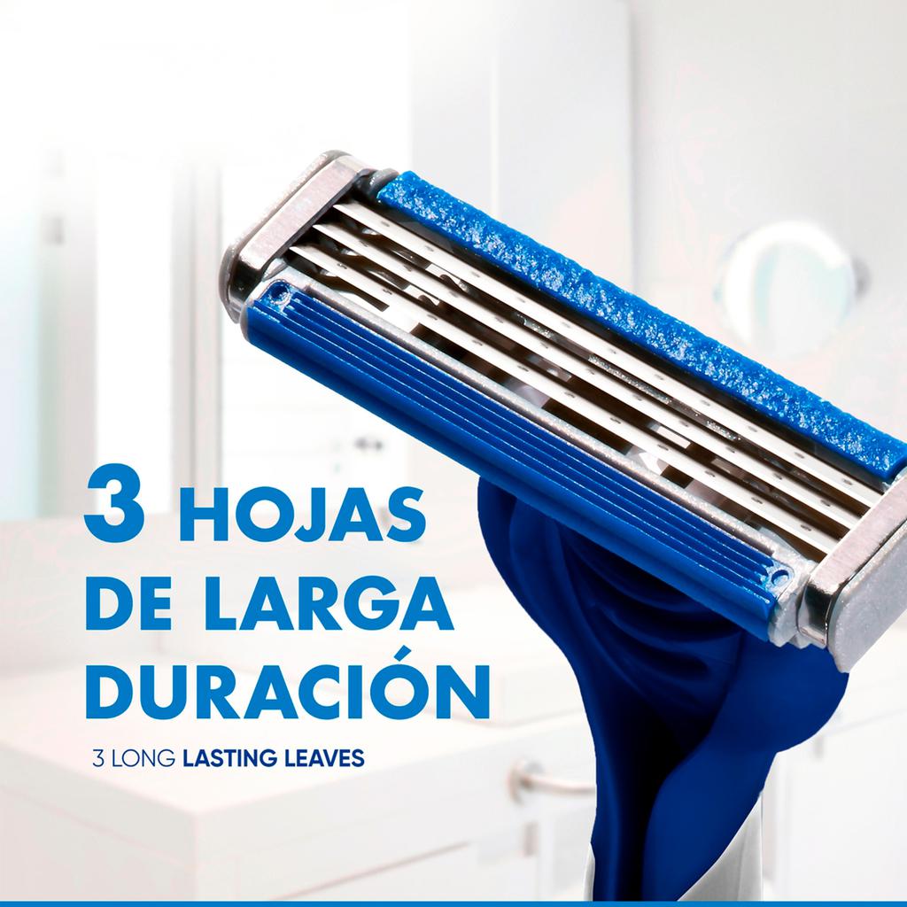 Gillette Prestobarba 3 Rasuradora Desechable 16 Unidades