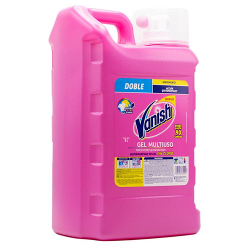 Vanish Removedor de Manchas Líquido Rosa 9 L