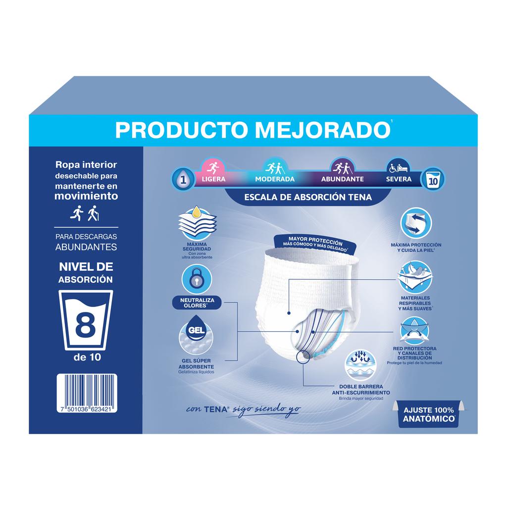 Tena Pañal para Adulto 48 Unidades Talla G