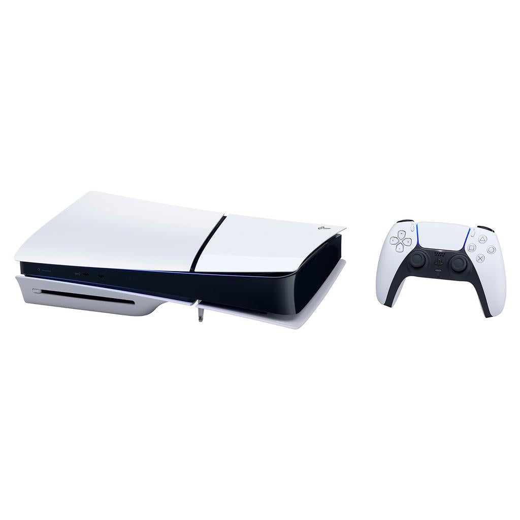 Sony PlayStation 5 Slim Consola con Unidad de Disco 1 Terabyte + 2 Controles DualSense