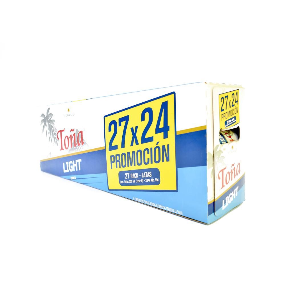 Toña Cerveza en Lata Lite 24 Unidades / 350 mL / 12 oz