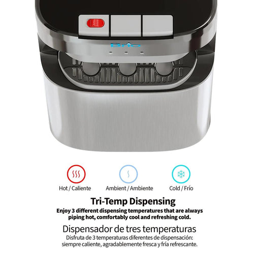 Brio Dispensador de Agua con Salidas Caliente, Ambiente y Fría