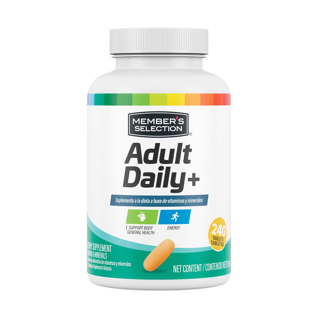 Member's Selection Multivitamínico Diario para Adultos 240 Unidades