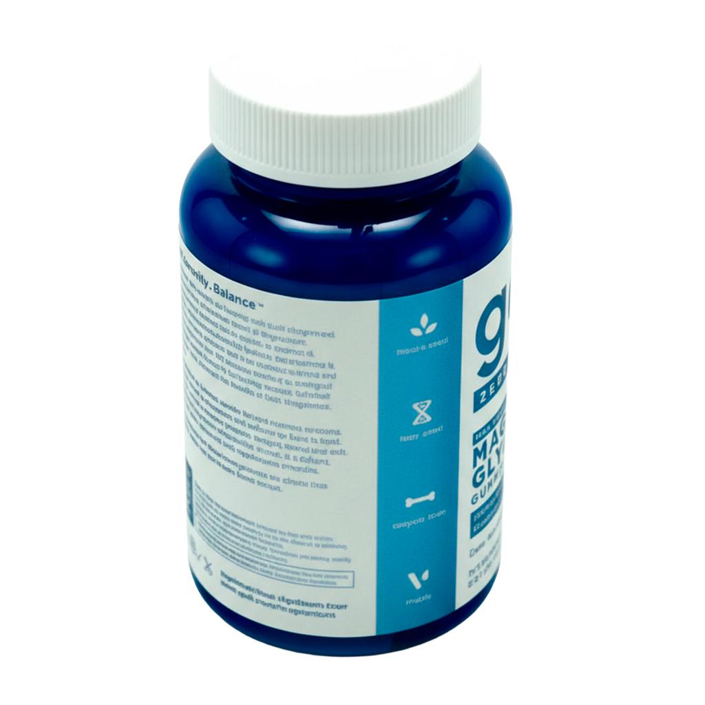 Goli Gomitas de Magnesio Glicinato Zero Sugar Alta Absorción 60 Unidades