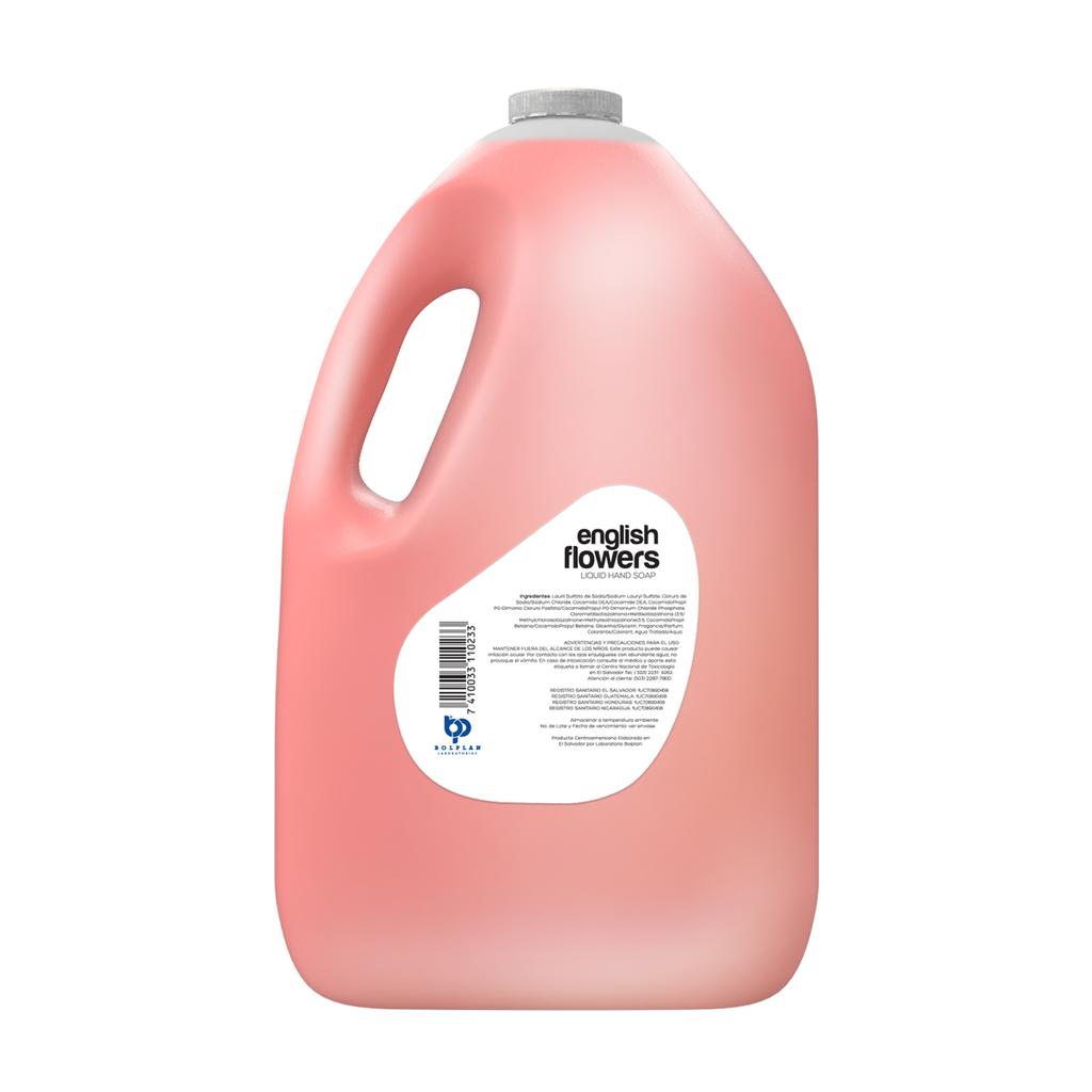 More Essential Jabon Antibacterial Liquido English Flower 5 L
