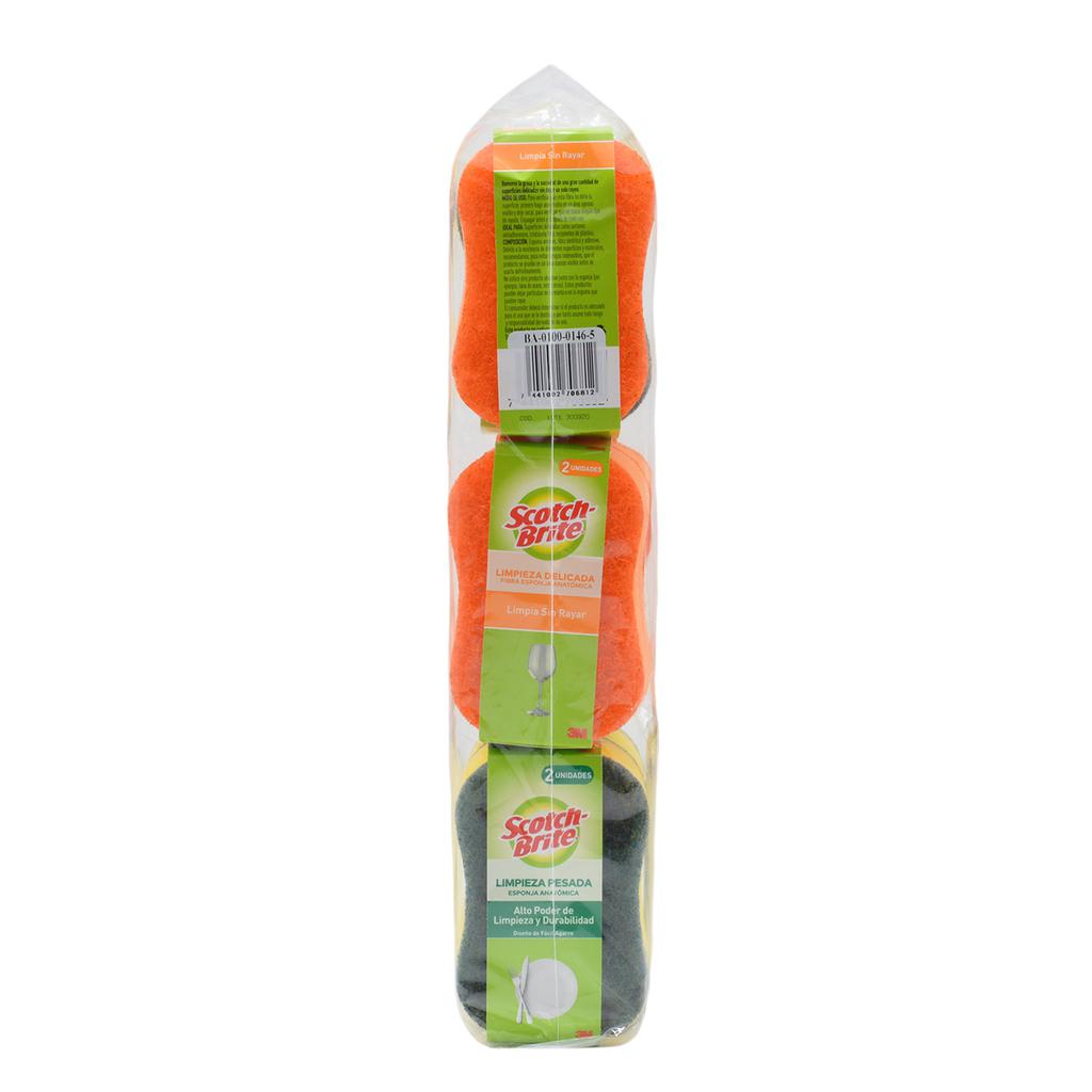 Scotch-Brite Esponja Dual 12 Unidades