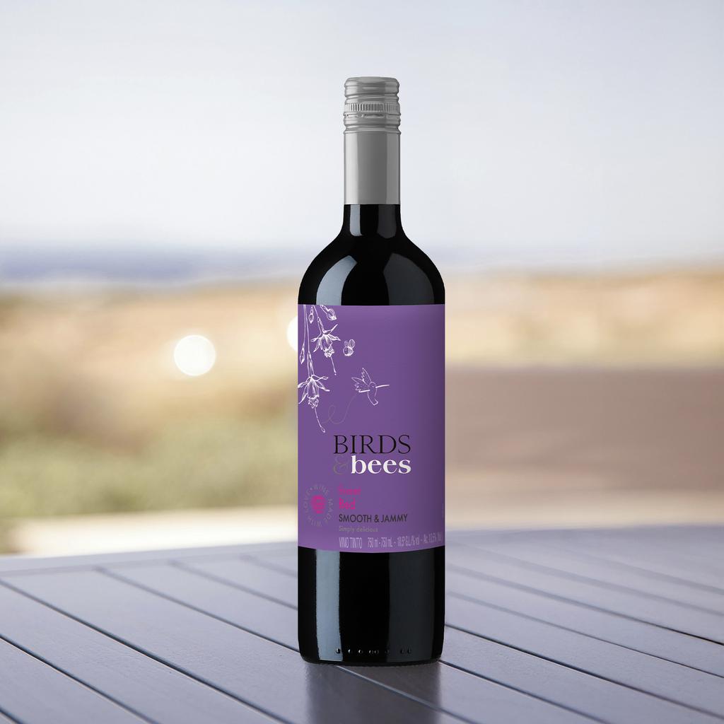 Birds & Bees Malbec Vino Tinto 750 mL