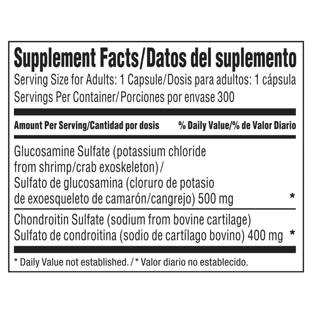 Member's Selection Glucosamina y Condroitina 300 Unidades