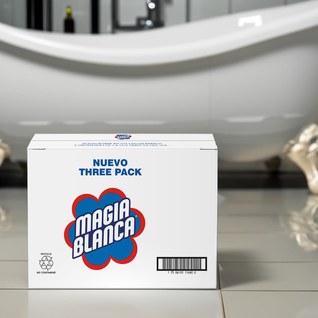Magia Blanca Blanqueador al 4.25 % 3 Unidades / 3.78 L / 127.81 oz