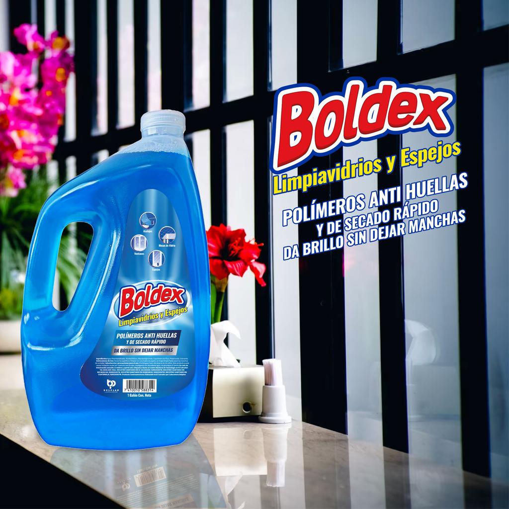 Boldex Limpia Vidrios 3.78 L + Válvula 780 mL