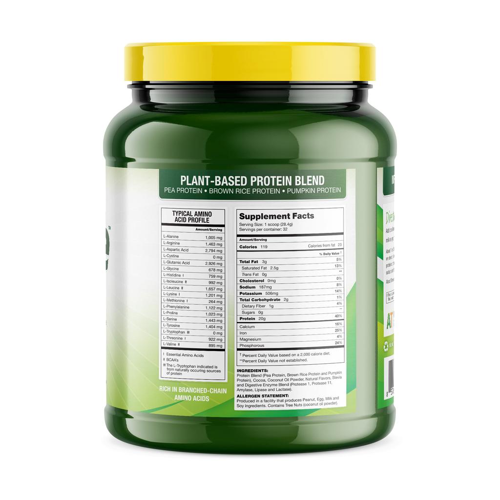 About Time Vé Proteína Vegana Sabor a Chocolate 908 g