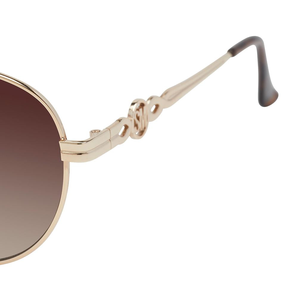 Steve Madden Lentes de Sol con Marco Ligero y Resistente