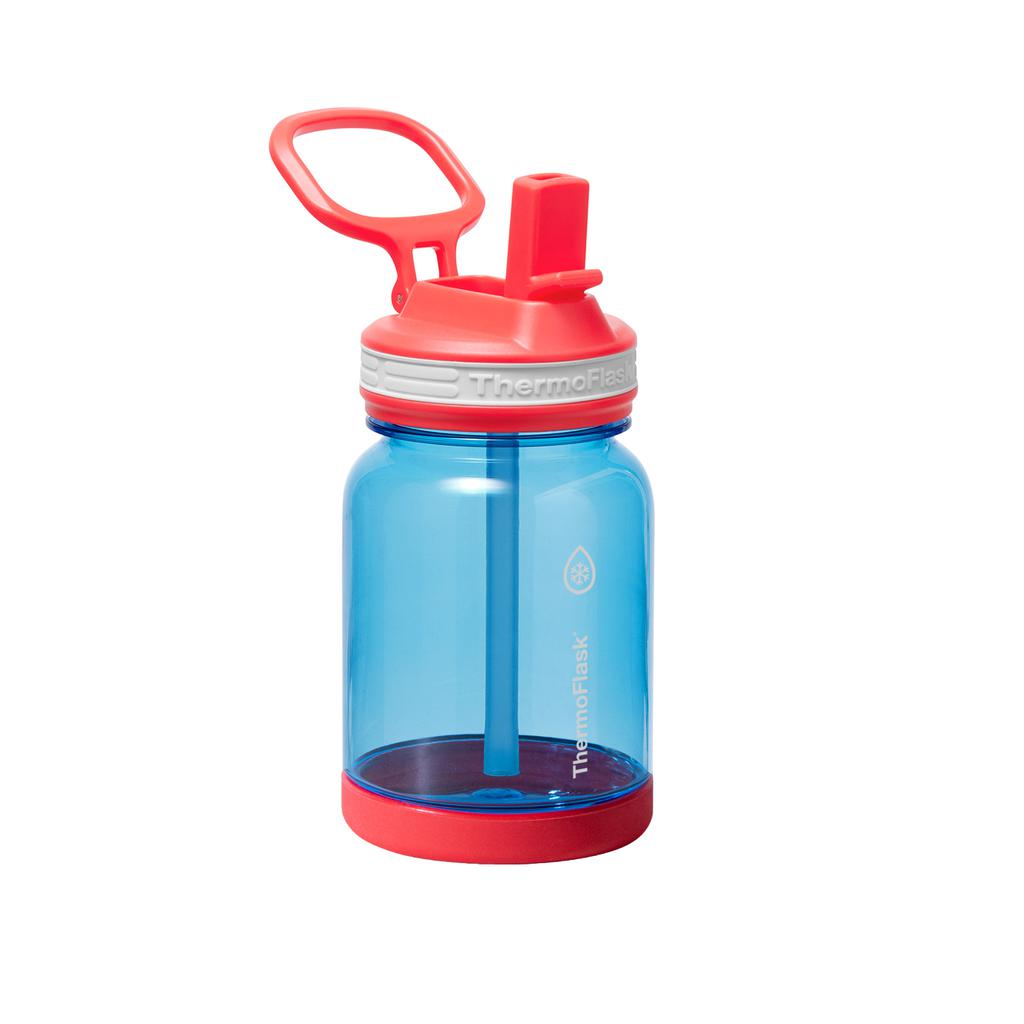 ThermoFlask Botella para Agua con Almacenamiento de Snacks para Niños 2 Unidades / 414 mL / 14 oz